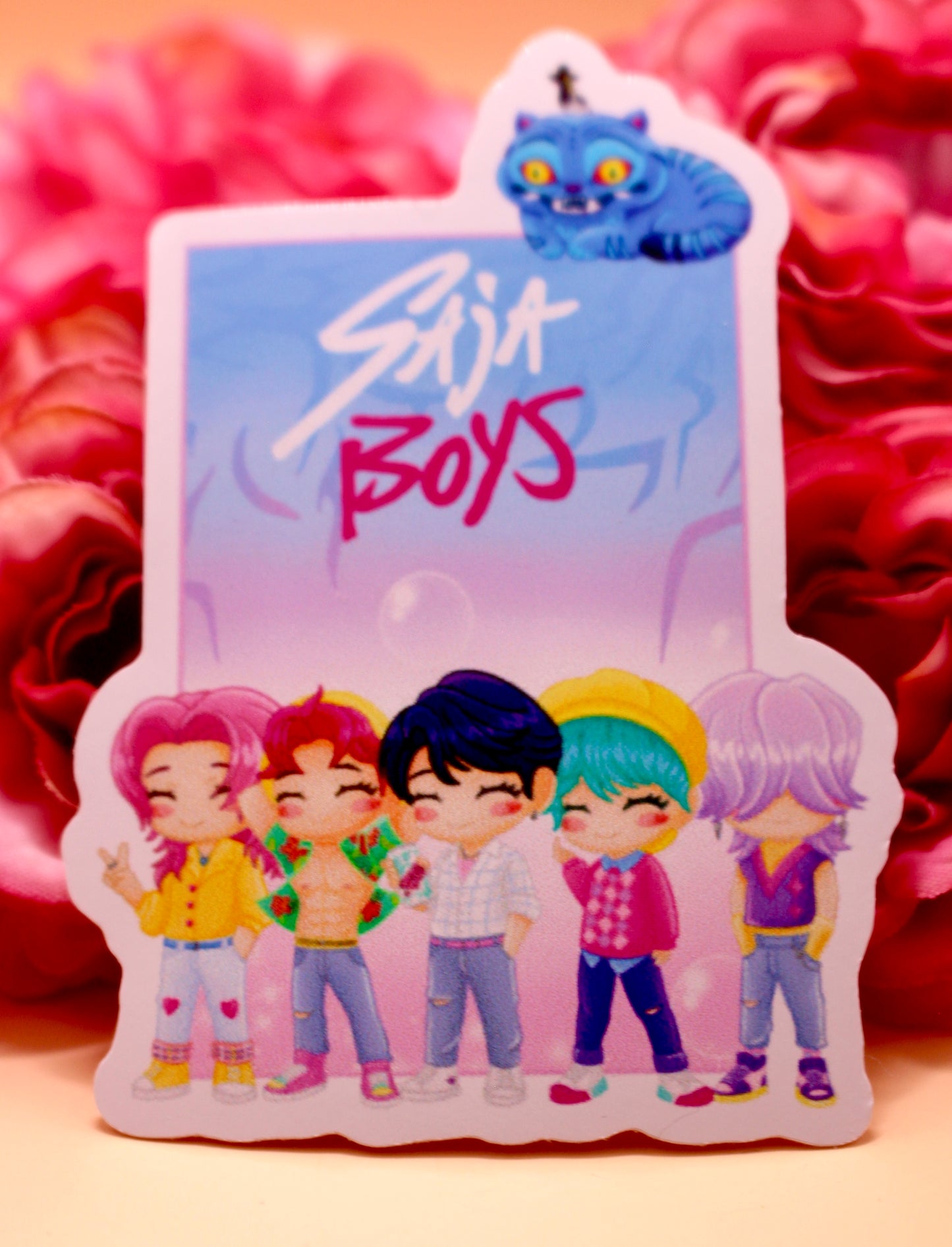 Huntrix And Saja Boys Stickers