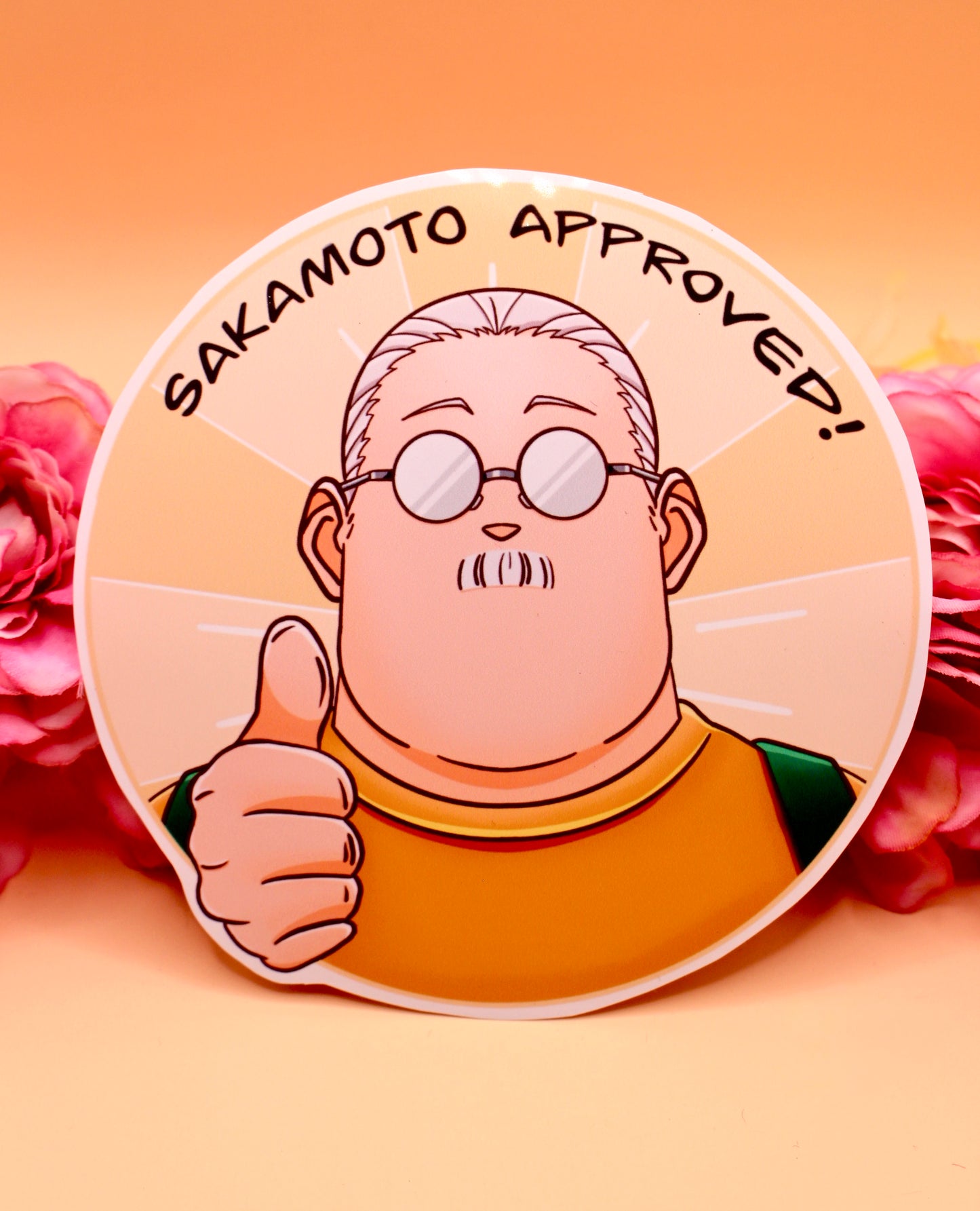 Sakamoto Approved Sticker