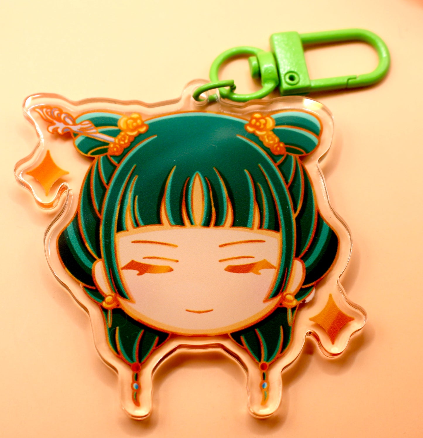 Mao Mao Double sided Acrylic Keychain