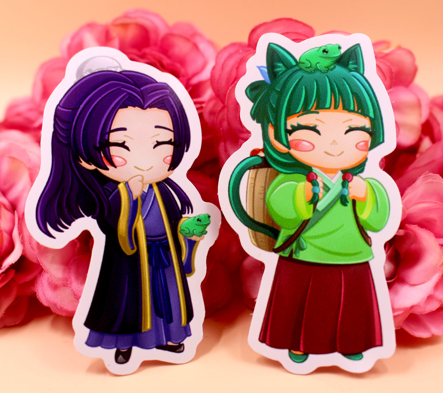 Jinshi and Mao Mao Stickers