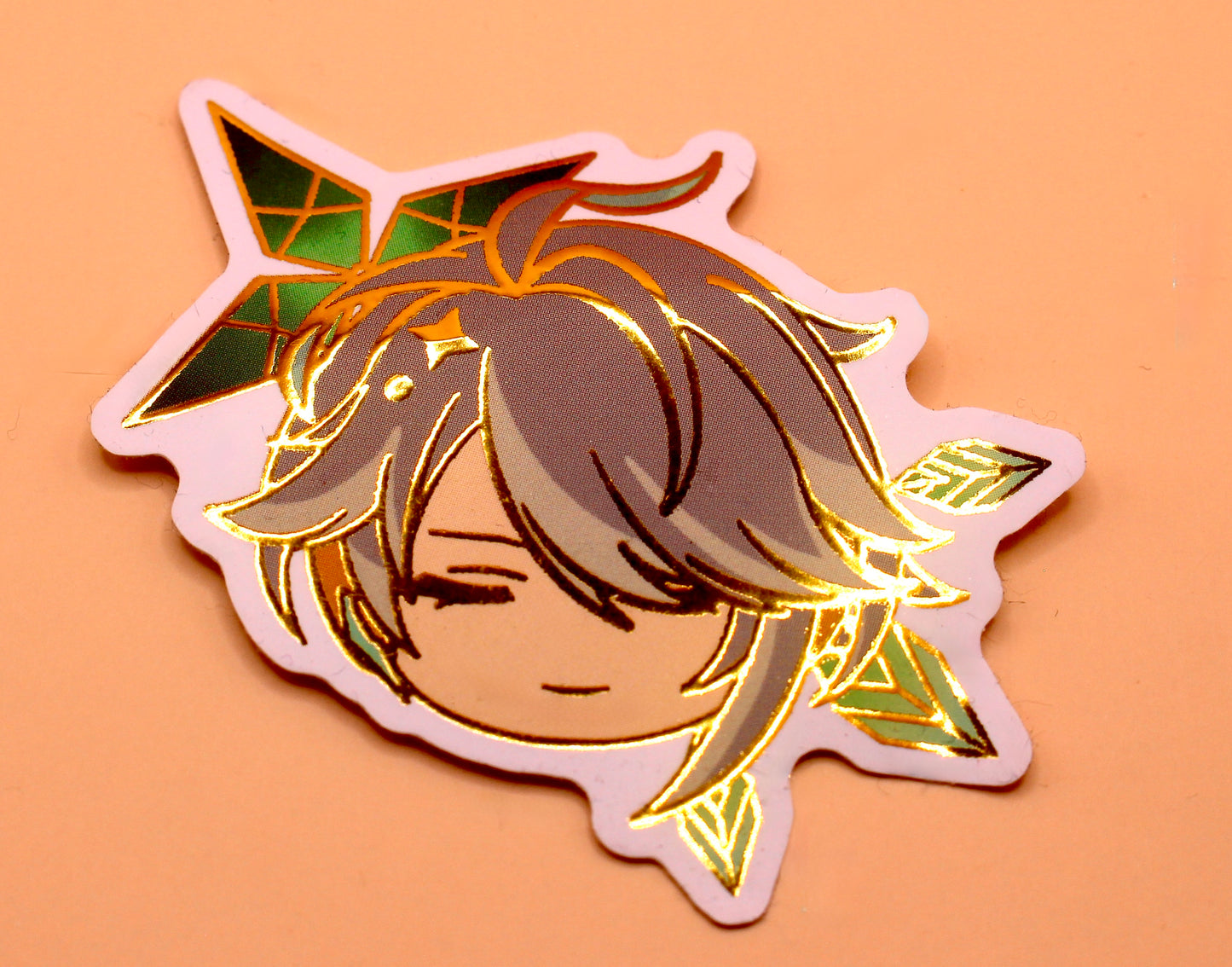 Alhaitham Gold Foil Sticker