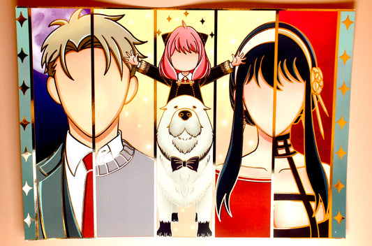 Spy X Family Foil Print