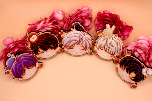 LADS Set Wooden Gloss Pins