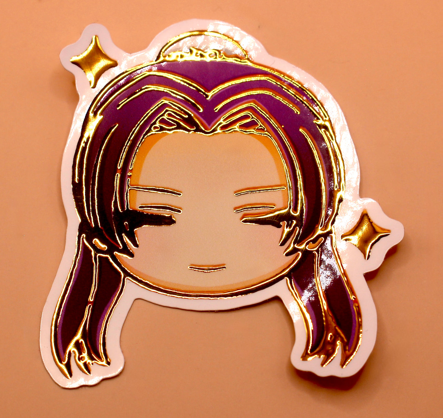 Jinshi Gold Foil Sticker