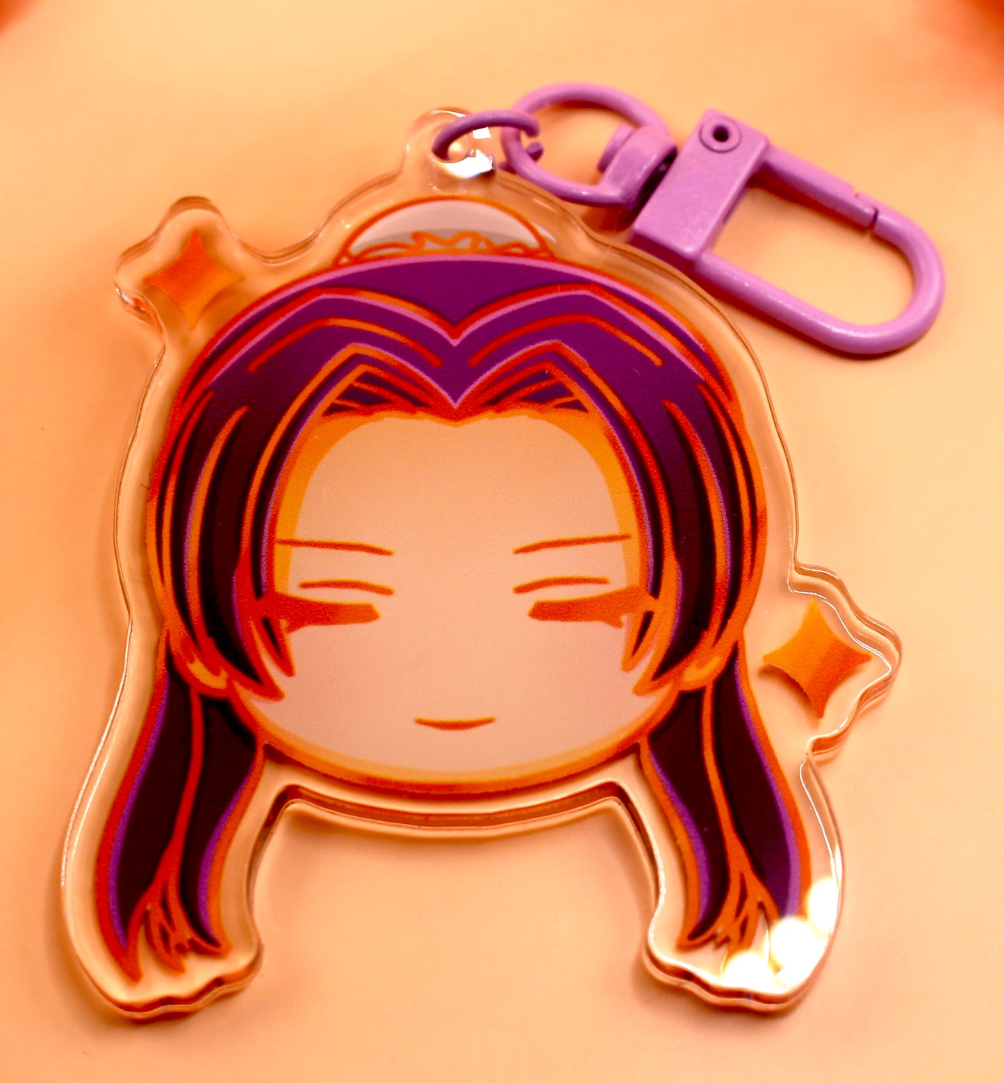 Jinshi Double sided Acrylic Keychain