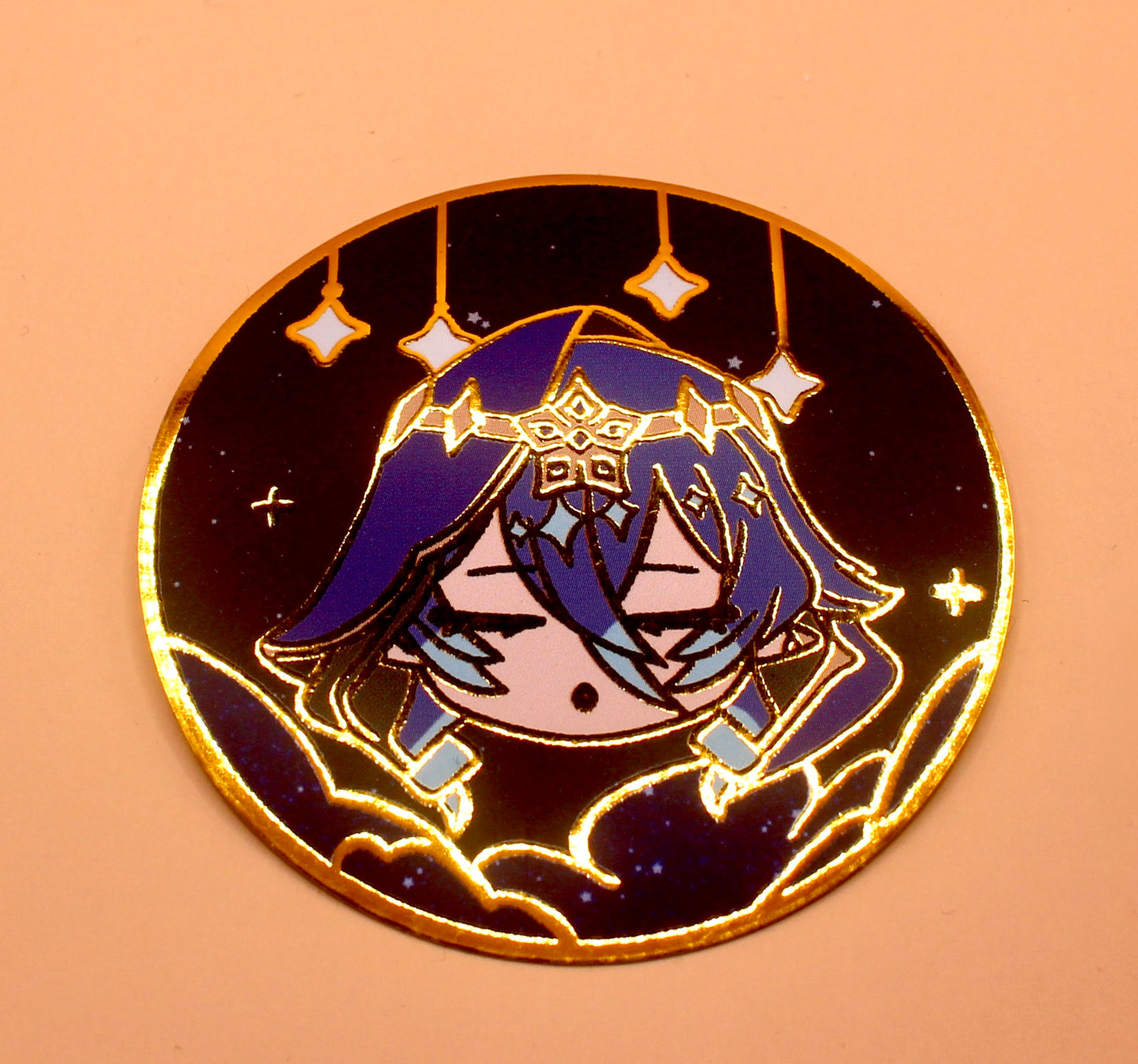 Layla Gold Foil Sticker