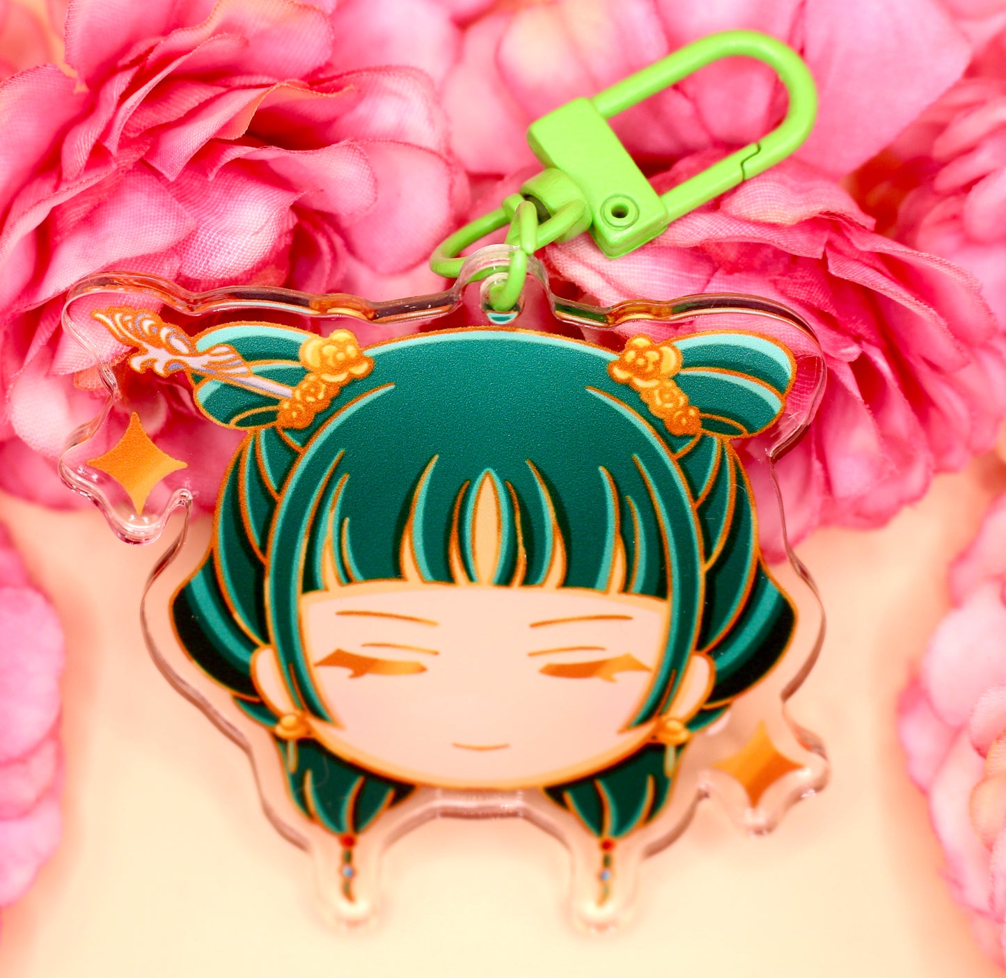 Mao Mao Double sided Acrylic Keychain