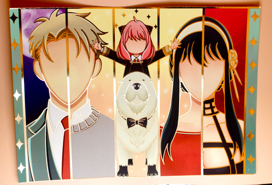 Spy X Family Foil Print