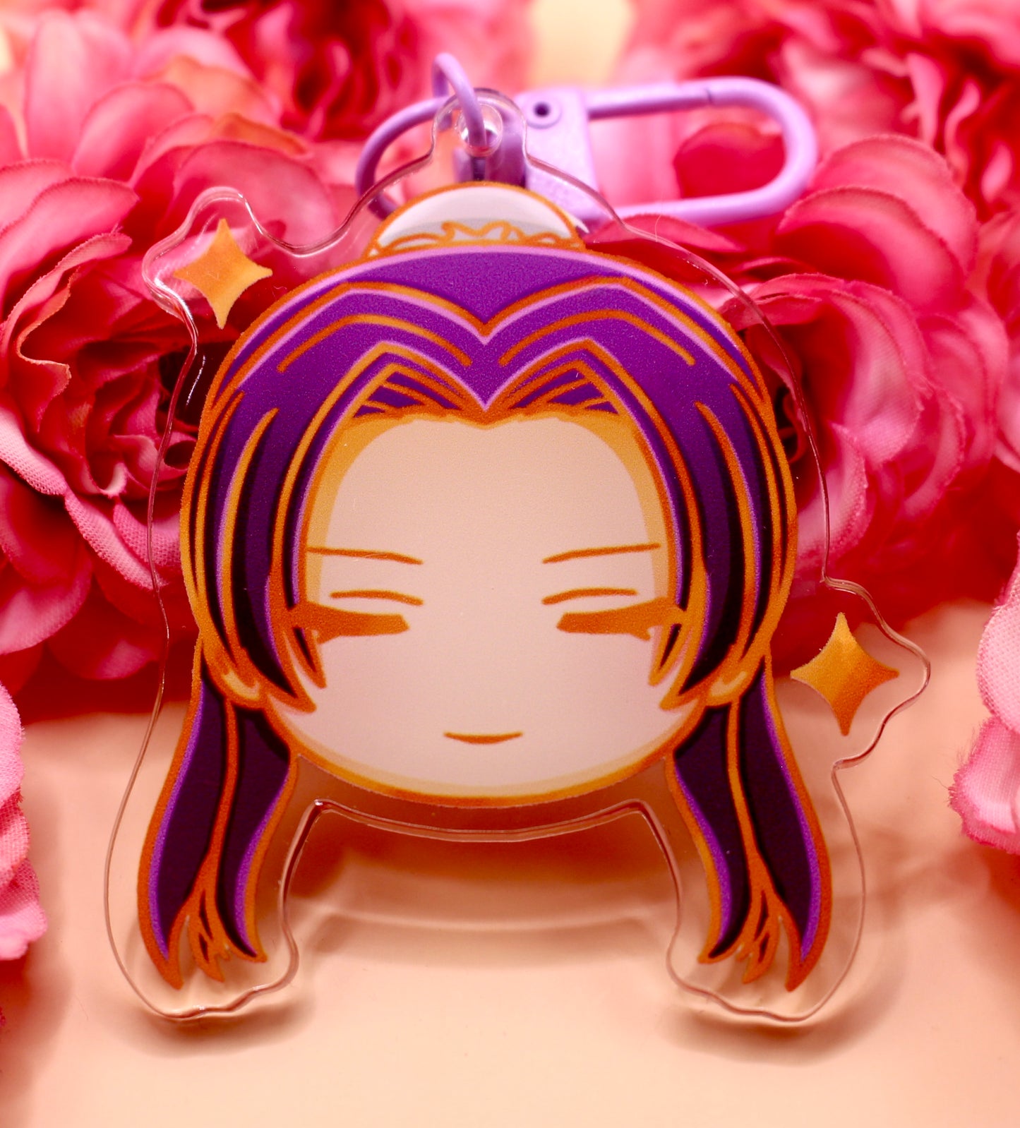 Jinshi Double sided Acrylic Keychain
