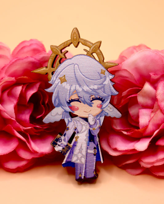 Sunday Wooden Gloss Pin