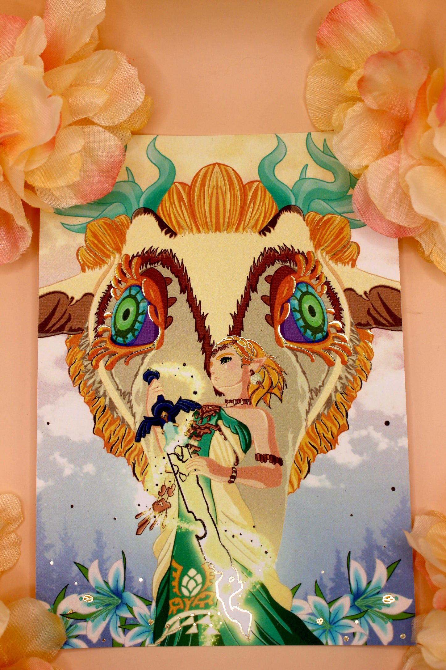 Zelda TOTK Foil Print