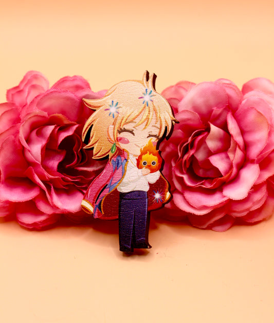 Howl Wooden Gloss Pin