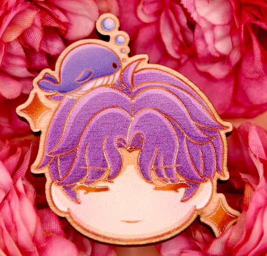 Rafayel Wooden Gloss Pin