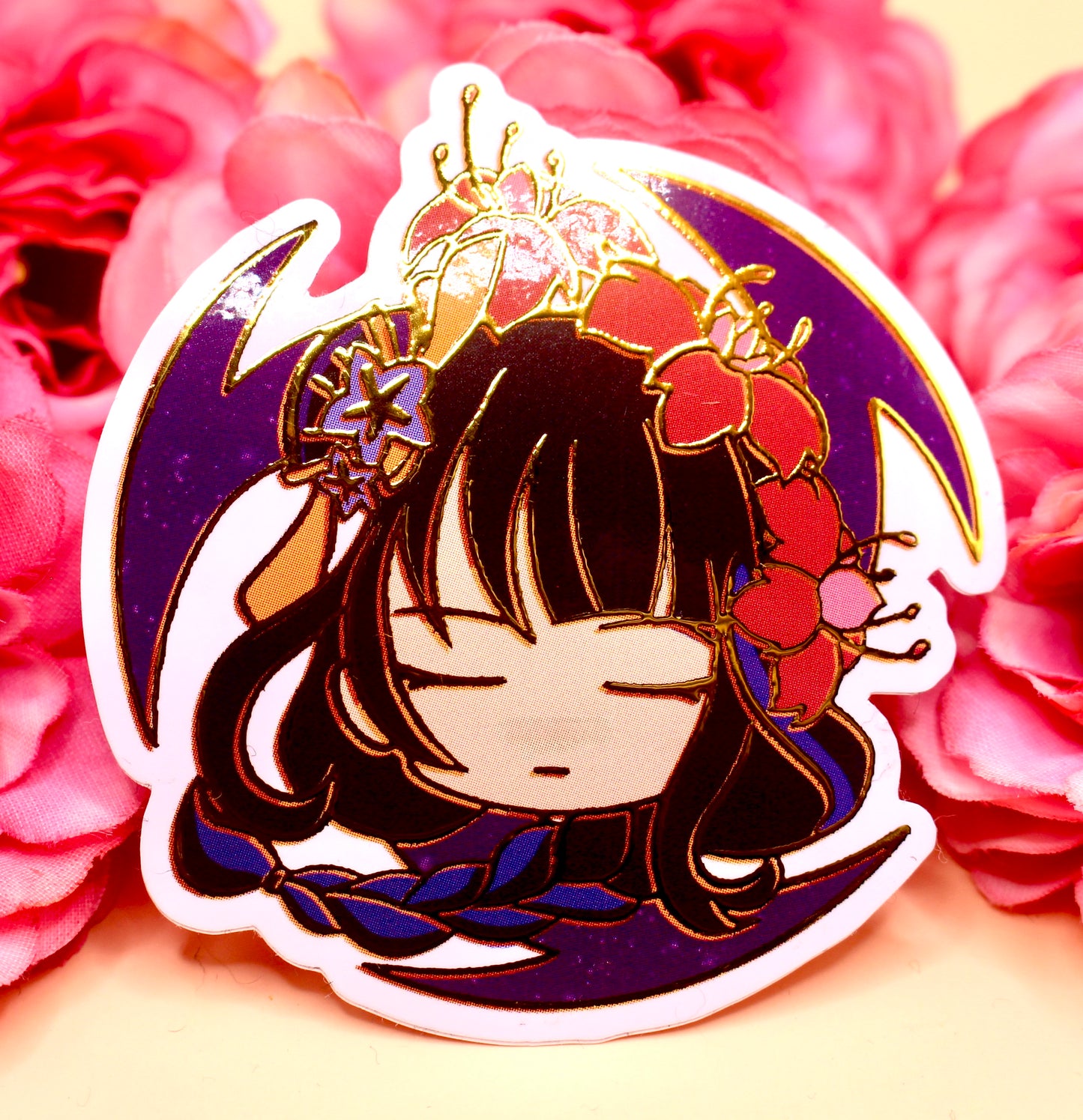 Raiden Gold Foil Sticker
