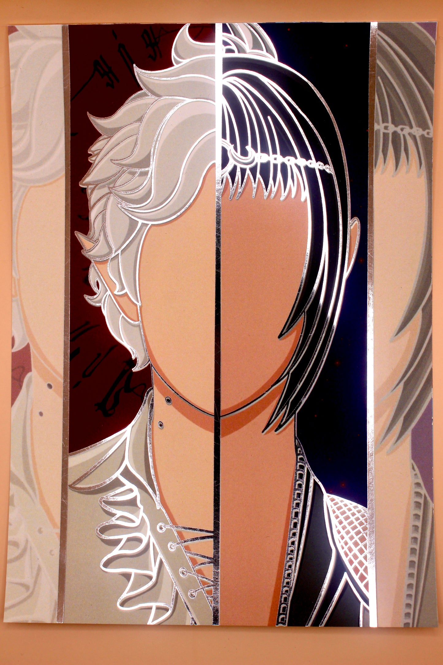 A5 Astarion and Shadowheart Foil Print