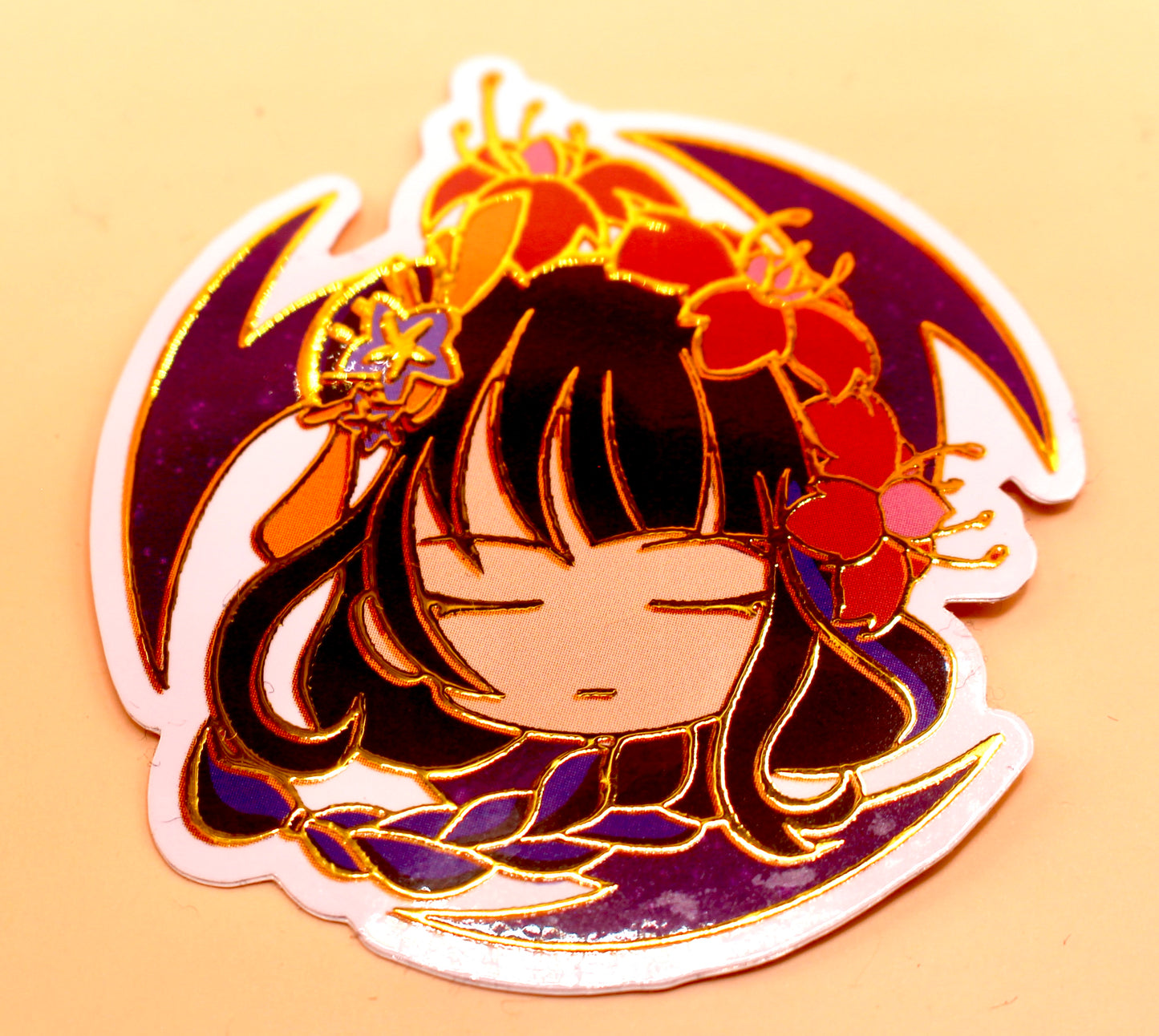 Raiden Gold Foil Sticker