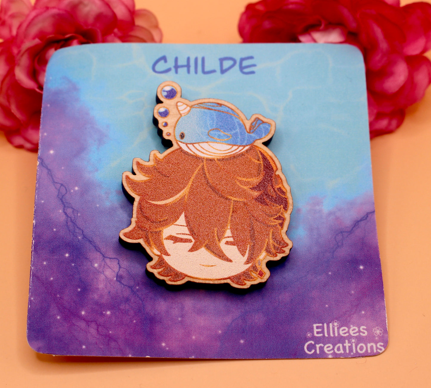 Childe Wooden Pin