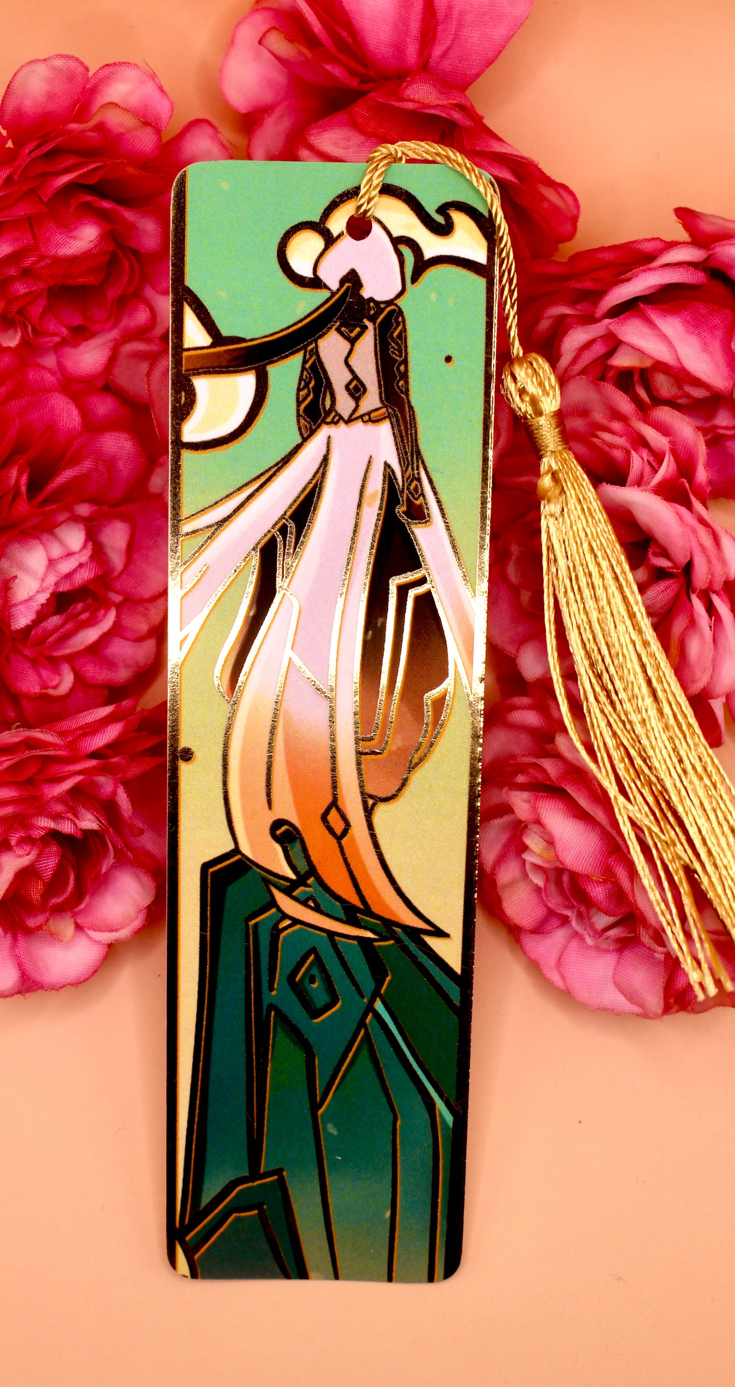 Archon Zhongli Foil Bookmark