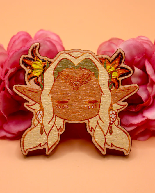 Sonia Wooden Pin