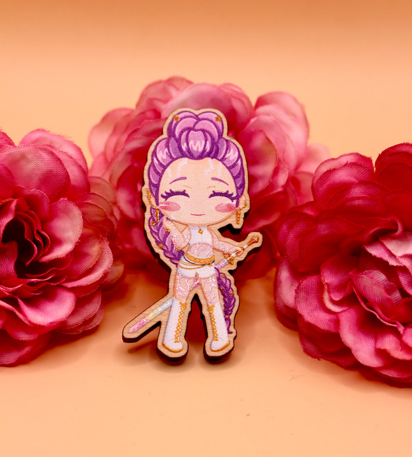 Rumi Wooden Gloss Pin