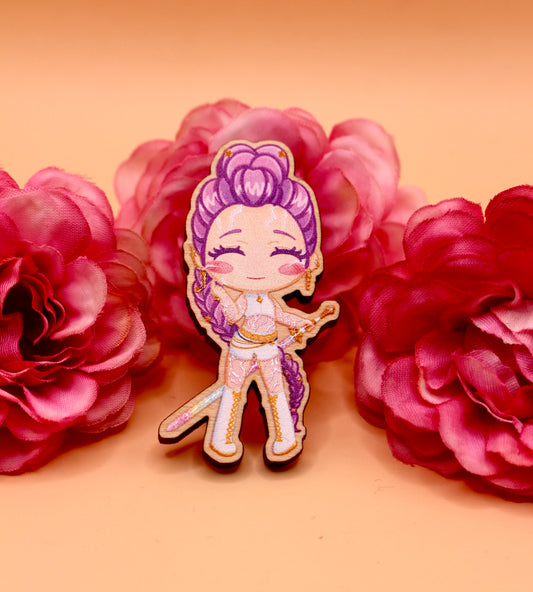 Rumi Wooden Gloss Pin