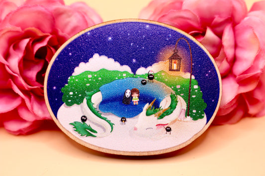 Haku  Wooden Gloss Pin