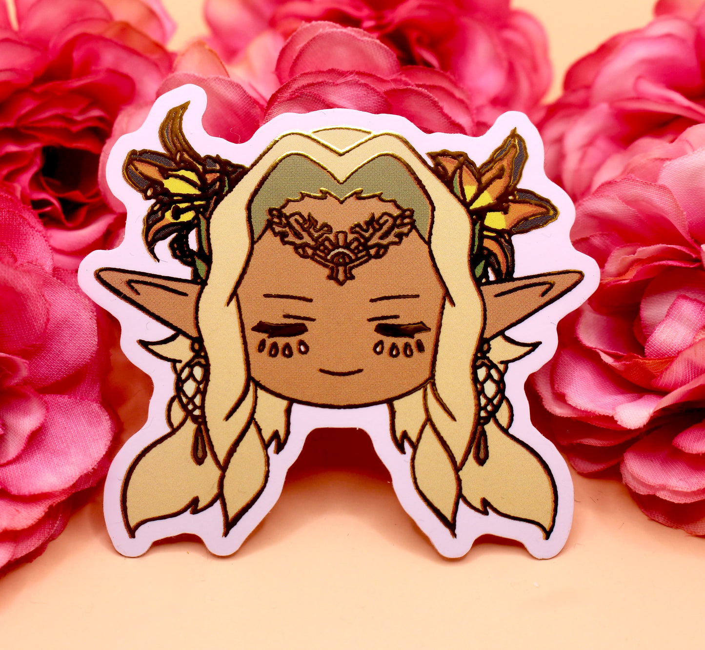 Sonia Gold Foil Sticker