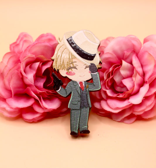 Loid Wooden Gloss Pin