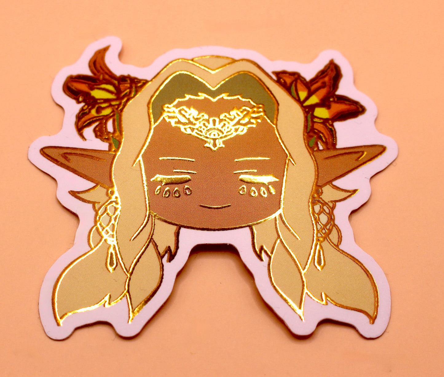 Sonia Gold Foil Sticker